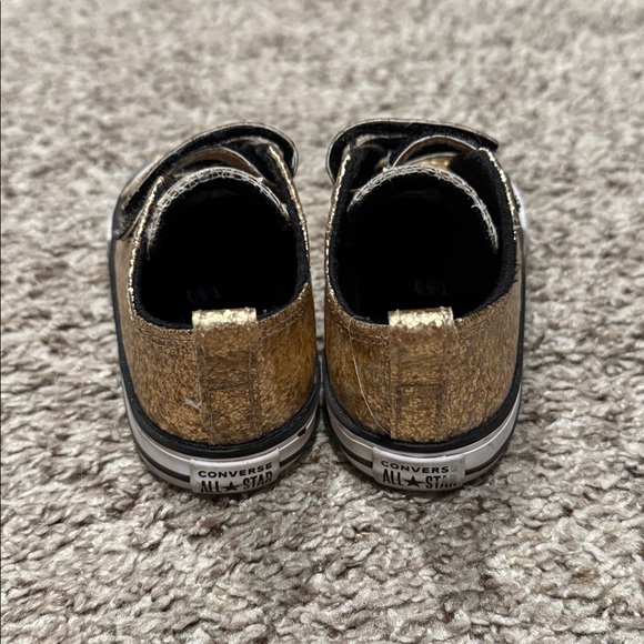 Gold sparkle converse - Picture 2 of 3